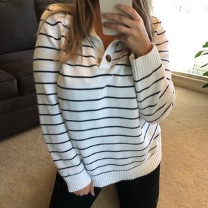 Oversized knit sweater